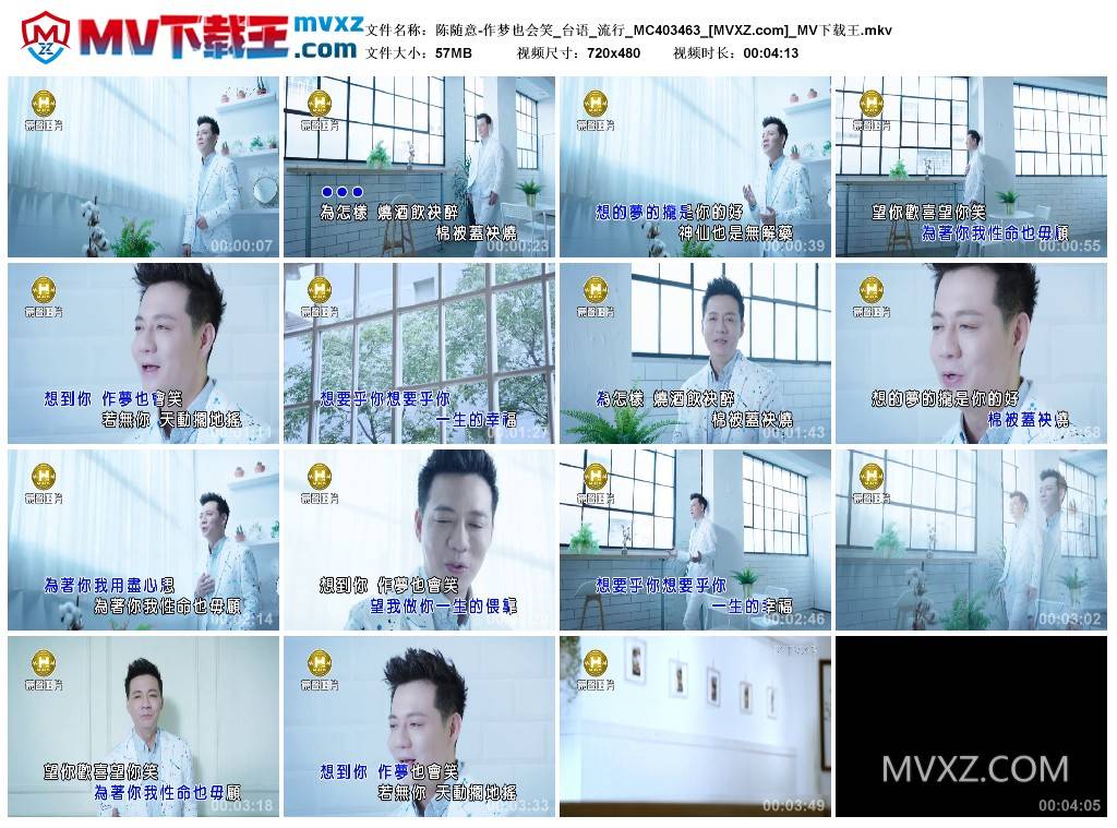 陈随意-作梦也会笑_台语_流行_MC403463